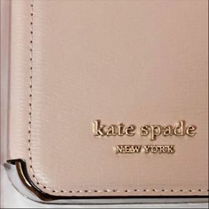 KATE SPADE | IPHONE 11 PRO WRAP FOLIO CASE PINK LEATHER NWT
